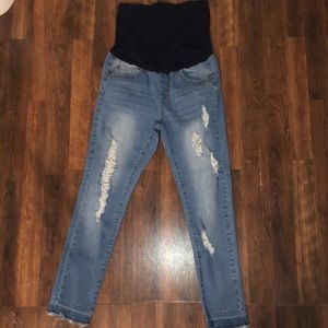 Maternity skinny jeans